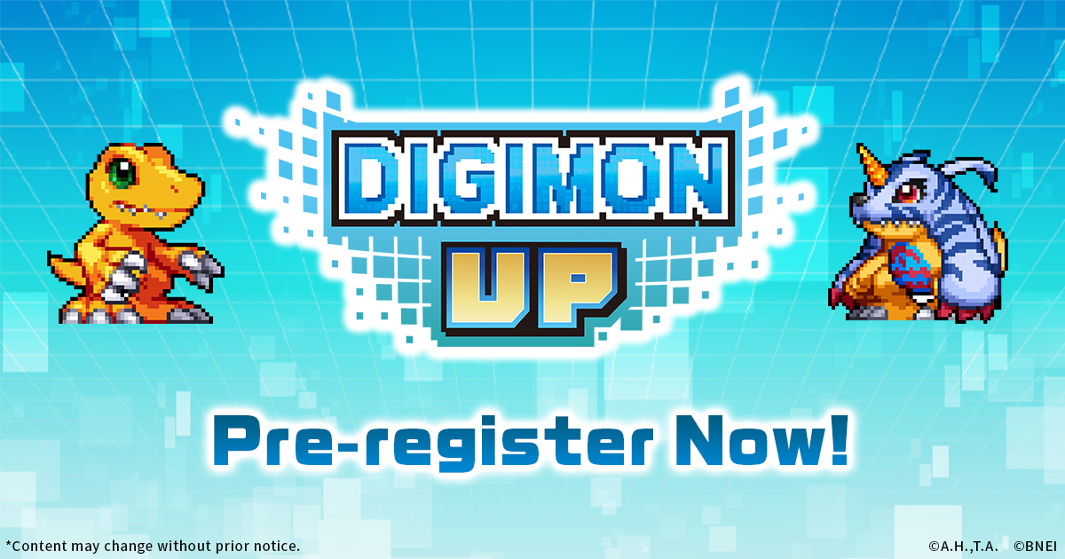 DIGIMON UP | Bandai Namco Entertainment Official Website